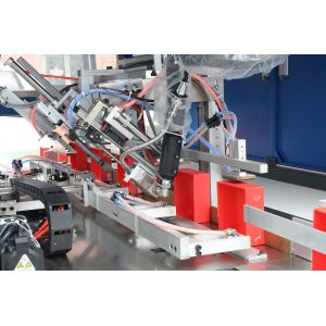 Rigid Box Ribbon Inserting Machine For Drawer Boxes