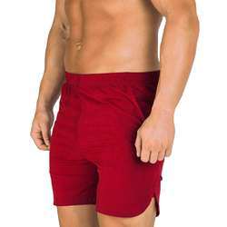 Wholesale Customized Logo Double Layer Men Shorts Quick Dry Breathable Polyester Pockets Running Shorts for Men