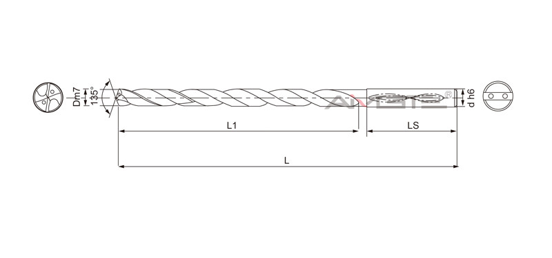 High Precision Long Flute Drill 8D 12D 15D 20D 25D 30D 40D Carbide Drill Bits For Metal