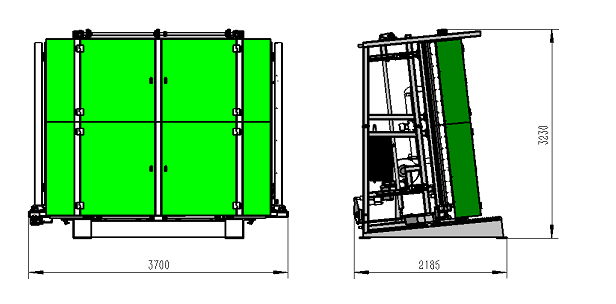 High Performance Insulating Glass Production Line Adopt Siemens And Omron Control Sysrem
