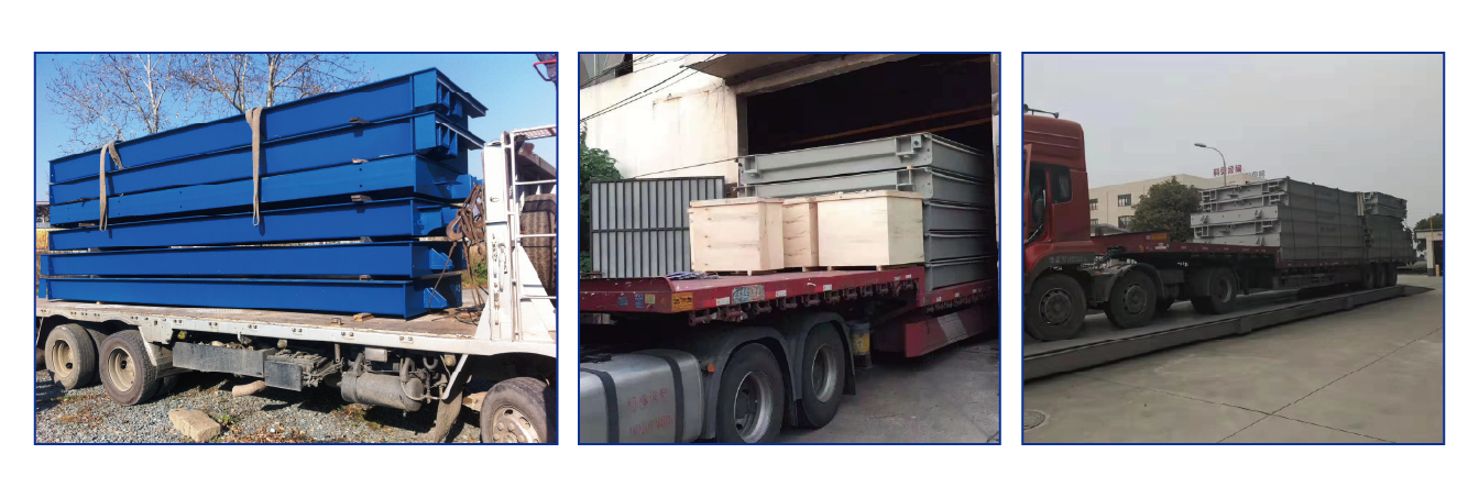 Hot Dipped Galvanized Weighbridge Scale 30-300T Heavy Duty Modular Weighbridge
