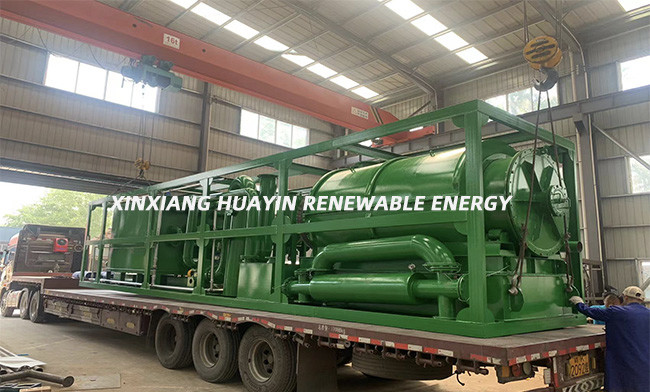 Automatic Waste Plastic To Oil Small Pyrolysis Plant Batch Type