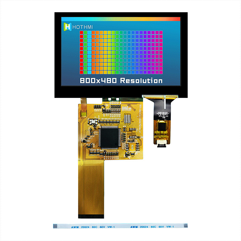 4.3 Inch 800x480 TFT Lcd Monitor Pcap Monitor TFT LCD Display Manufacturer