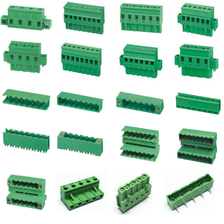 terminal block connector 3.81mm/5.00mm/5.08mm pitch female type