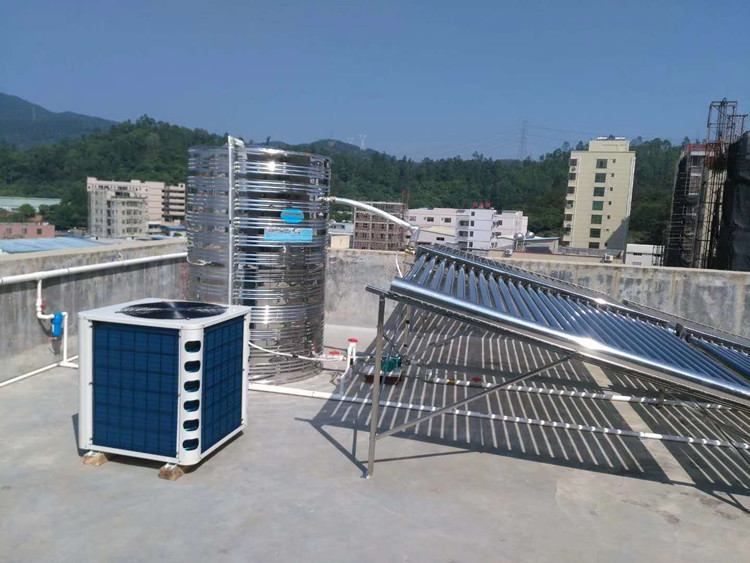 Energy Saving Solar Heat Pump Water Heater Corrosion Resistance For Family House