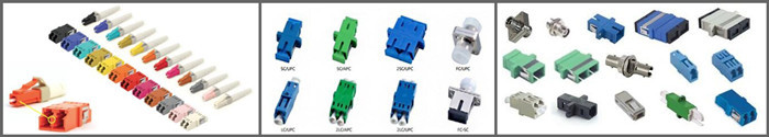 Duplex Multimode 1550nm OM3 LC Fiber Optic Cable Adapter