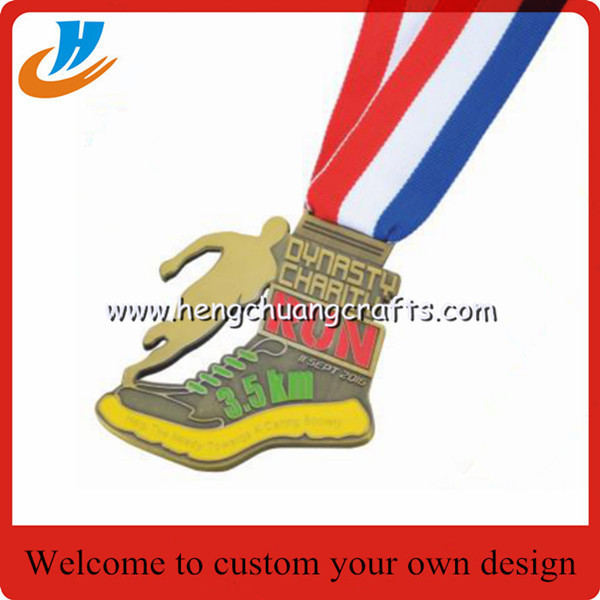 3D metal medals,die casting metal medals sports medals alloy engraved