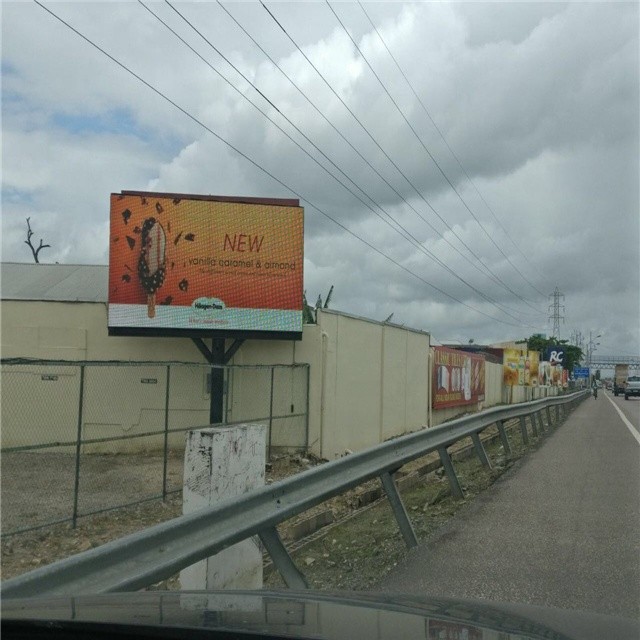 P8mm Outdoor LED Advertising Display Meanwell Power Supply