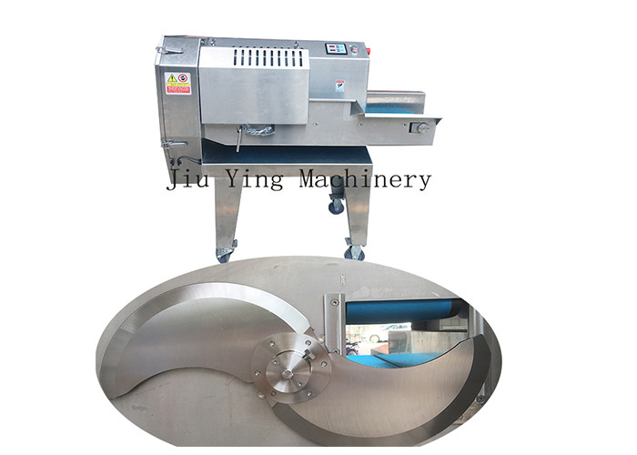 2.25kw 1500KG/H Vegetable Processing Equipment Adjustable Cutting Size