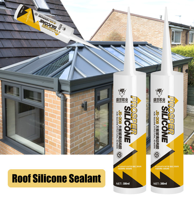 280ml Construction Silicone Sealant For Substrates Of Glass / Metal / Curtain Walls