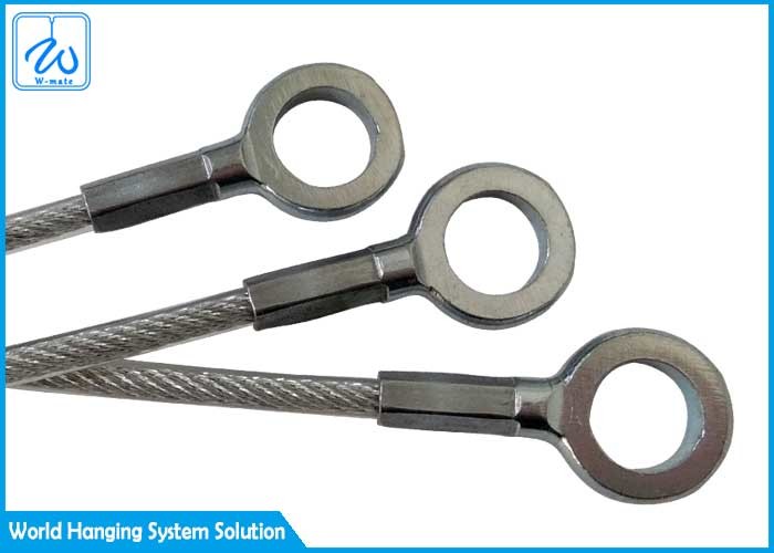 Safety Cord With Attenuator 7x7 Stainless Steel Wire Rope 1.5mm Steel Cable Sling