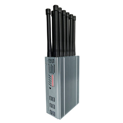 Mobile Phone Signal jammer 12.0W 5G Phone Jammer Temperature Lower than 40℃ Work 4.0 Hours,12000mAH Battery