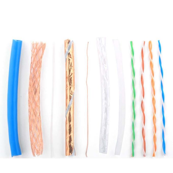 LSZH Sheath SFTP CAT6 Lan Cable For Network CCA Ethernet Cable 1