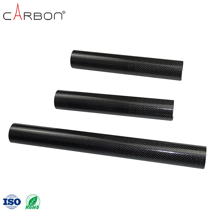 Metal Detector Carbon Fiber 3K Tent Twill Tube in Red Silver Blue or Metallic Color