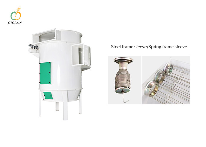 98.9M2 Filter Bag Dust Collector For Dedusting Feed Industries