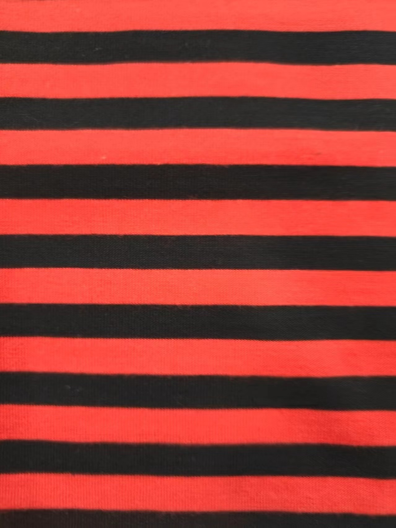 Anti-Pilling And Not Easily Deformed Soft Cotton ​Striped Material Fabric For T-Shirt