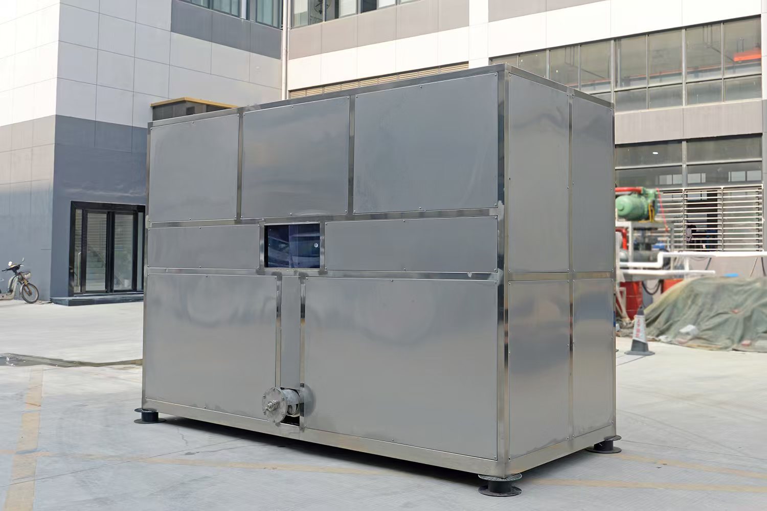 20.09KW Compressor Power Ice Machine for Commercial and Industrial 5 Tons 5000kg Big Ice Cube Block Maker