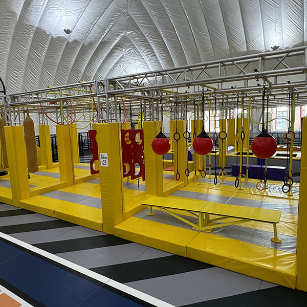 Custom Ninja Course Playground Equipment indoor playground obstacle course