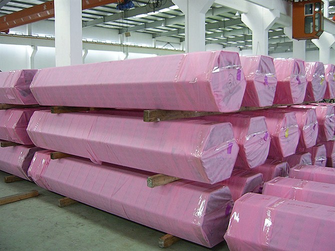 Industrial Round Shaped Copper Products , Big Diameter Red Copper Bar