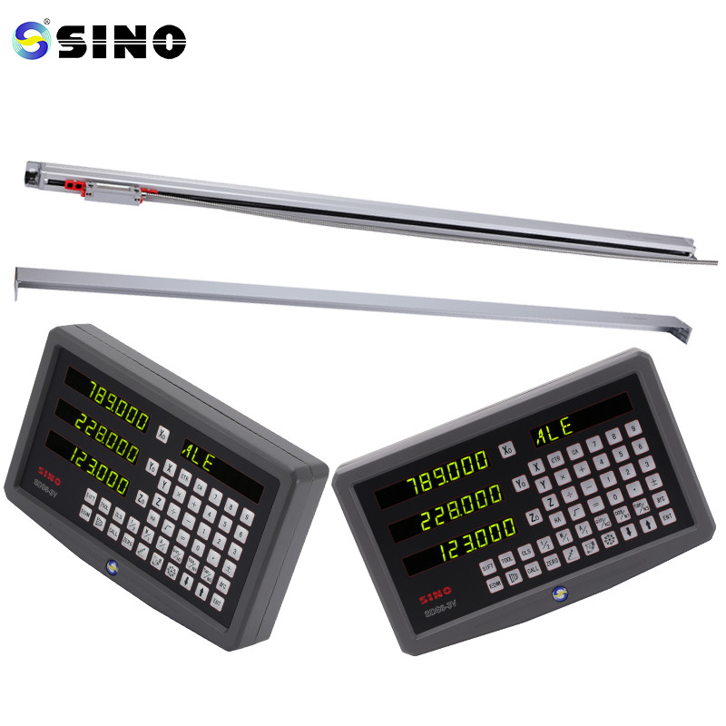 SINO KA600-1900mm Linear Scale Glass Sensor 3 Axis DRO Digital Read Out Display For CNC Milling And Lathe