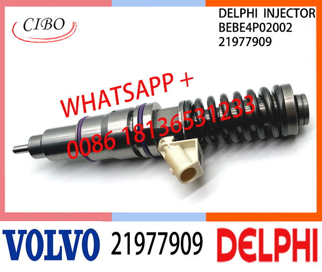 21977909 BEBE4P02002 Fuel engine Diesel Injector 21977909 BEBE4P02002 E3.27 for VOL MD13 EURO 6 LR
