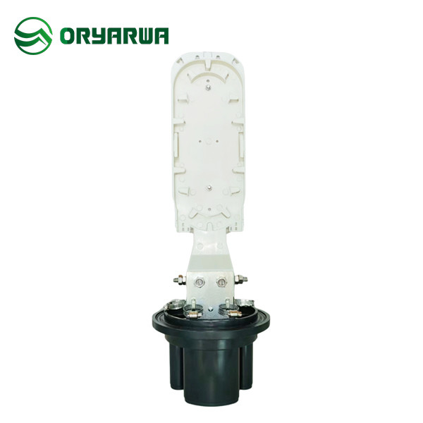 24 72 96 144 Cores Dome Closure Fiber Optic Vertical Type For FTTH