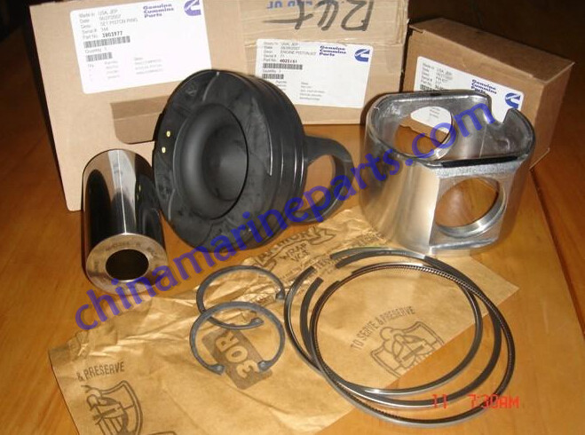 M11/L10 genuine engine parts Piston Ring set 3803977 Piston kit prices3803977
