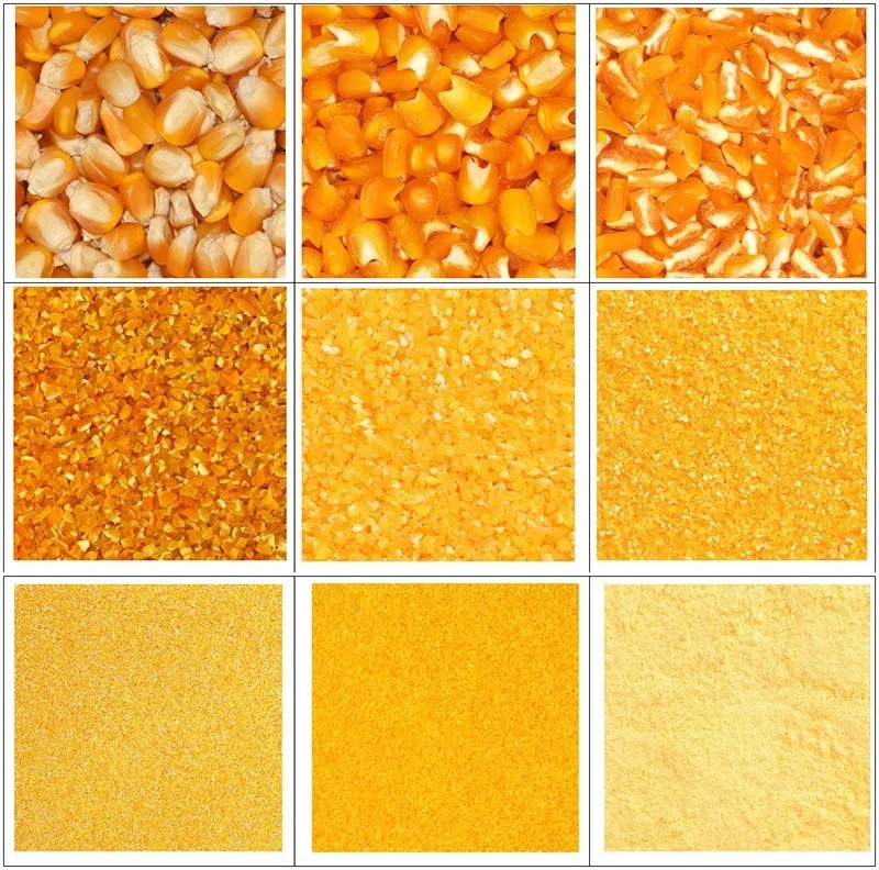 Dawn Agro Small Grain Grinding Maize Grits 11.5kw For Snack Mill Milling Machine