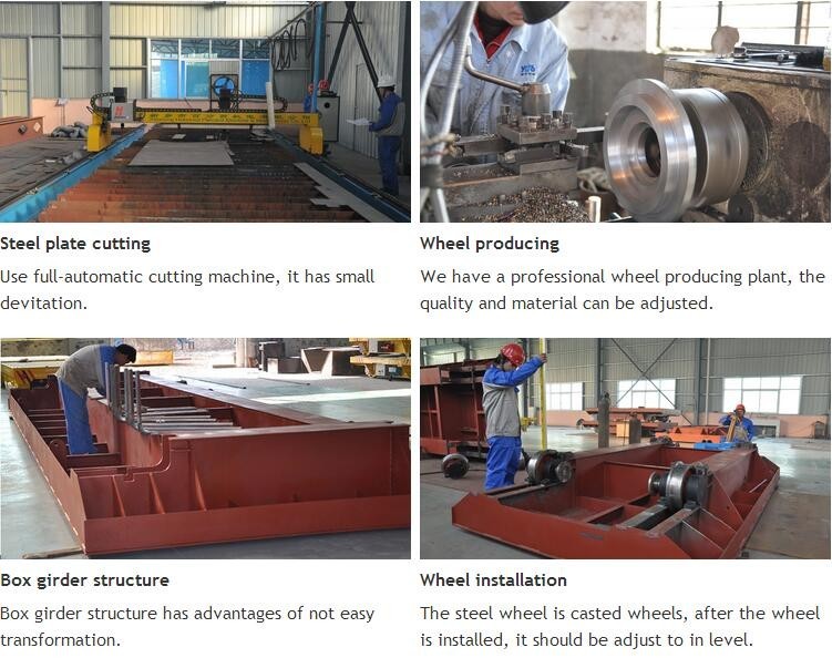 CE approved shipyard steel pipe Heavy load Transporters for transfer cart