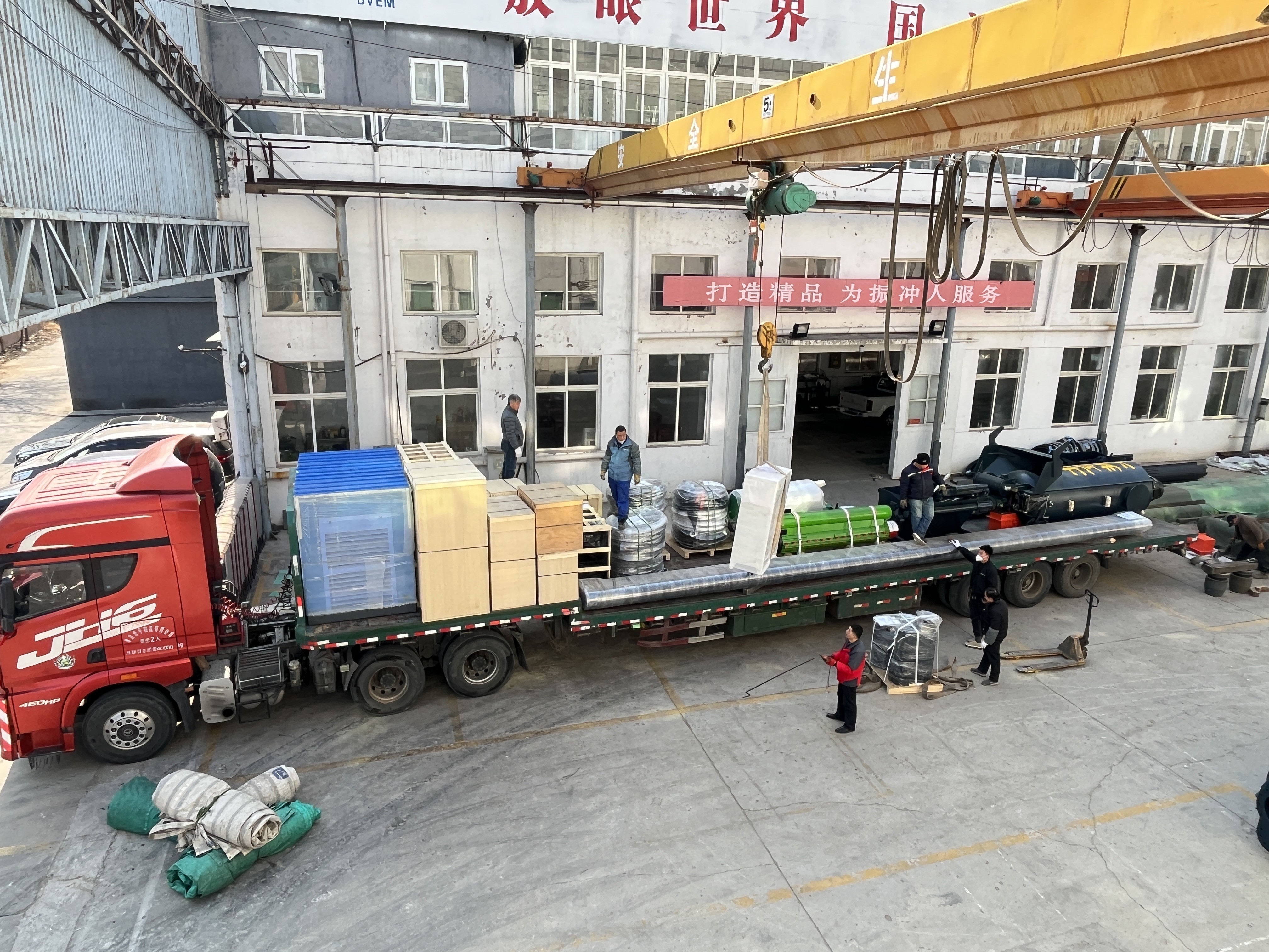Customized Max Depth Bottom Feed Vibroflot Inverter Drive Control For Vibro Replacement Stone Column