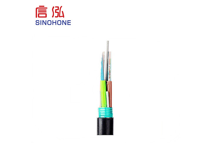 Layer Stranded Optical Outdoor Fiber Optic Cable Corrugated Steel Tape Armored