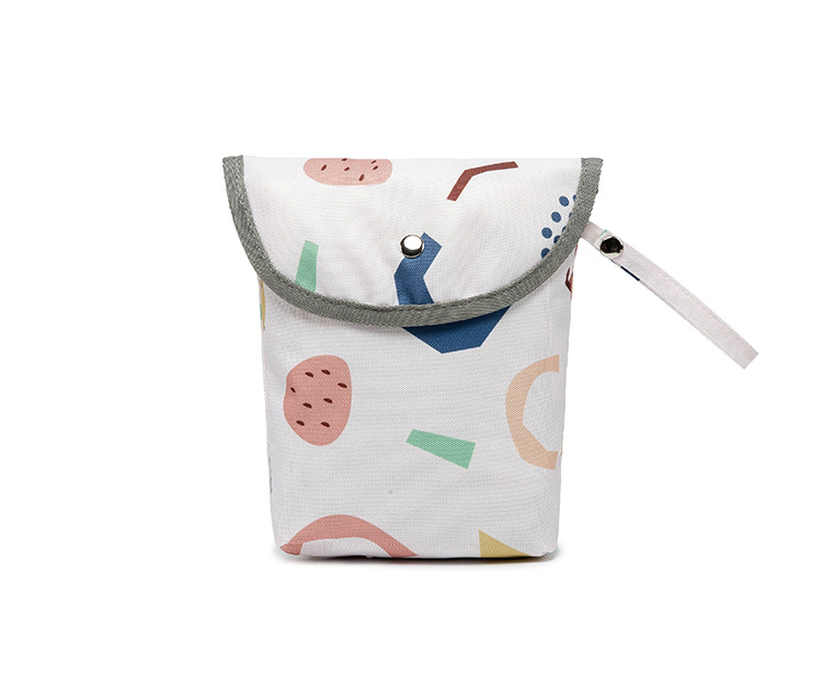 Wholesale Infant Cloth Toilet Diaper Bag Mini Waterproof Wet Dry Package for Baby Nappy Pouch Reusable Bag