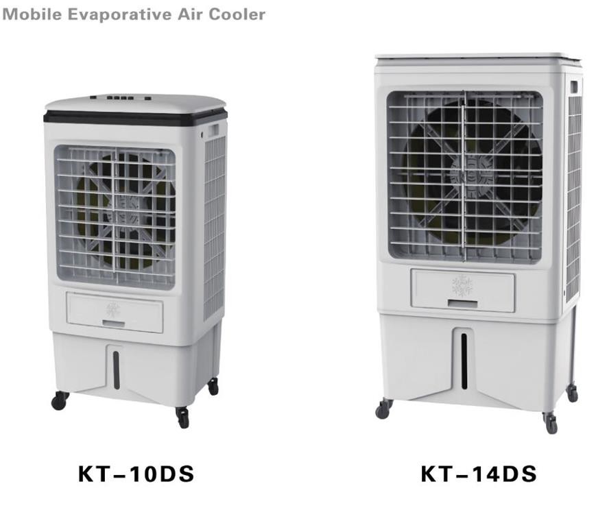 Domestic Portable Mobile Evaporative Air Cooler With Water Tank