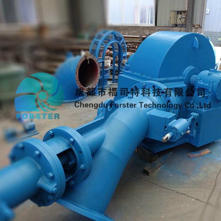 Turgo Type High Head Water Turbine Generators Simple Compact Structure
