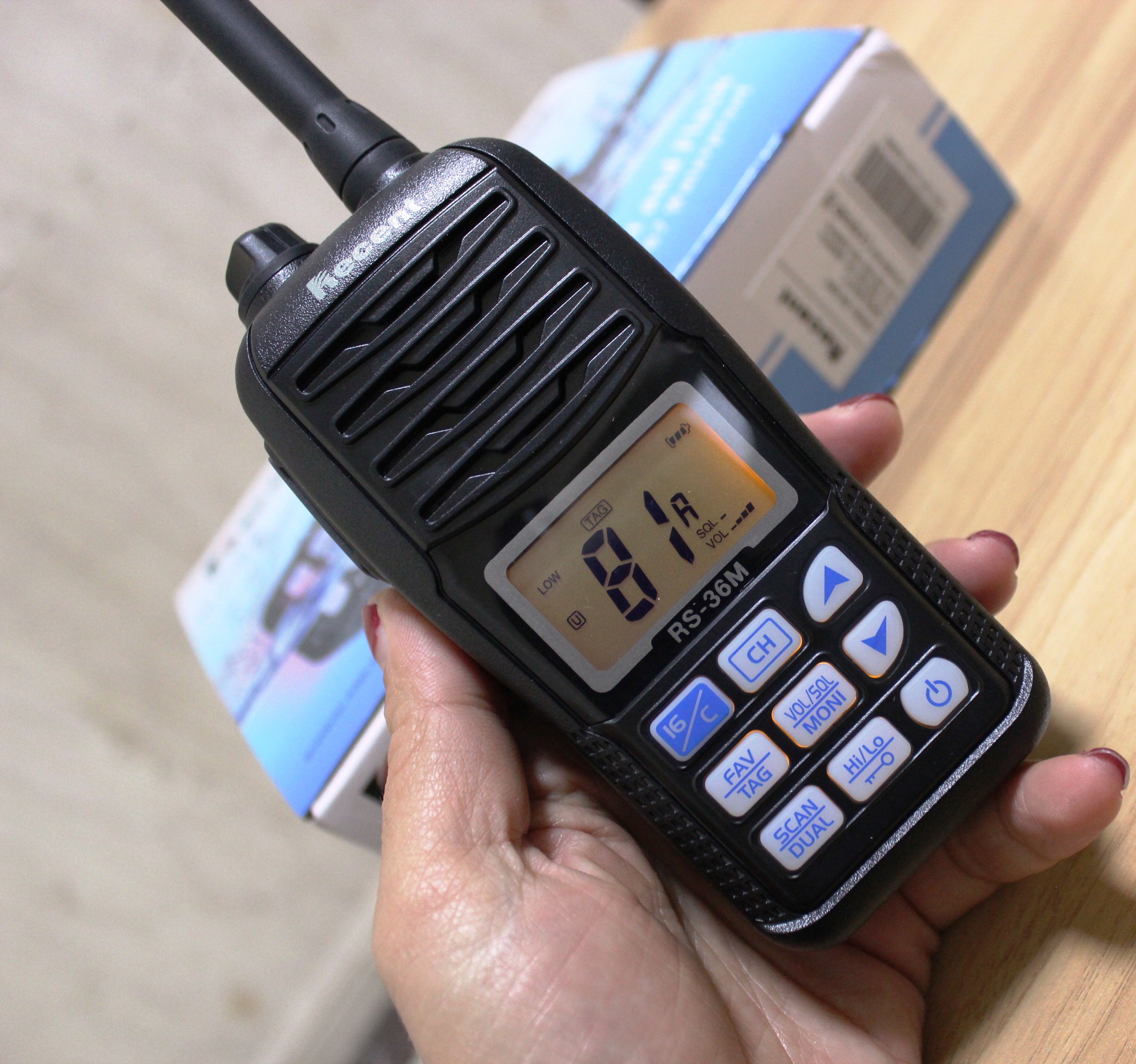 hot sale waterproof TS-36M IP-67 Handheld Marine Radio