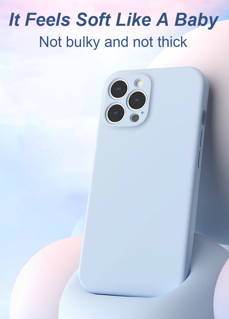 Custom Magnetic Silicone Phone Case Waterproof For IPhone 16 15 Pro Max