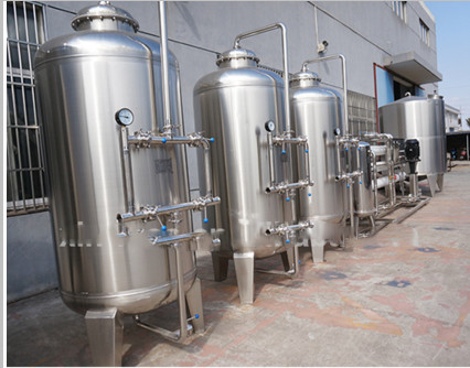 TDS 50Ton/Hour Reverse Osmosis Drinking Water Filter System PLC Inverter