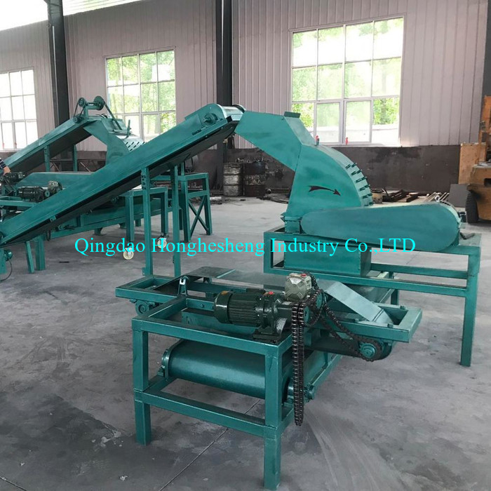 Unvulcanized Uncured Green Scrap Rubber Steel Separator 15CM 17CM Automatic