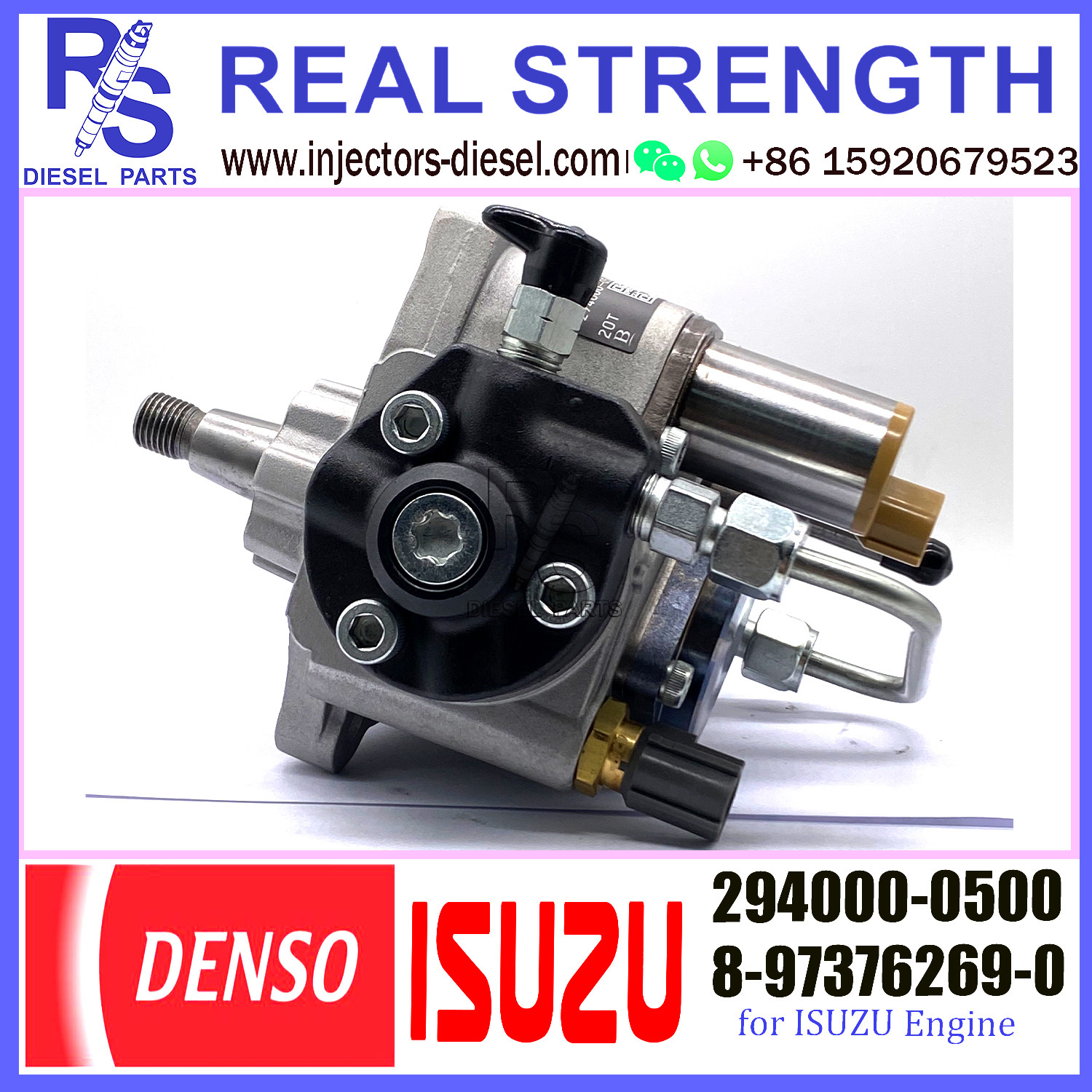 DENSO Diesel Engine Fuel HP3 pump 294000-0500 8-97376269-0 8-97376269-1 294000-0490 FOR ISUZU S4400 engine