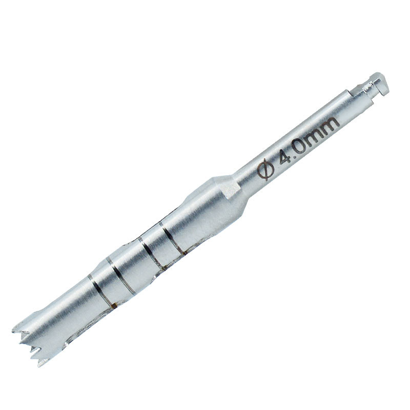 Length 13/15mm Dental Implant Tools Trephine Burs Stainless Steel