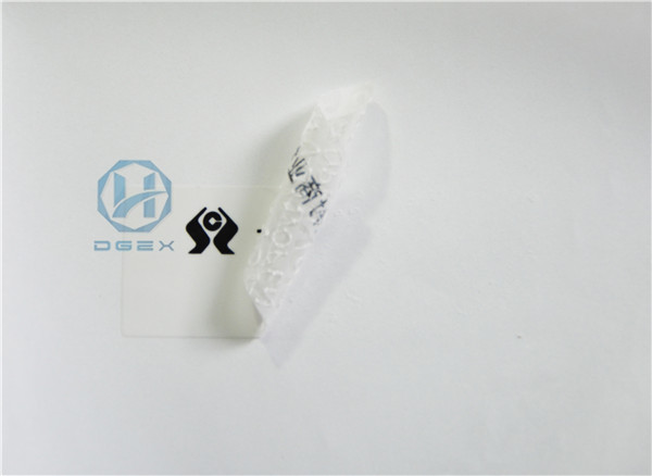 Adhesive Strong Glue Tamper Evident Security Labels , Warranty Security Sealing