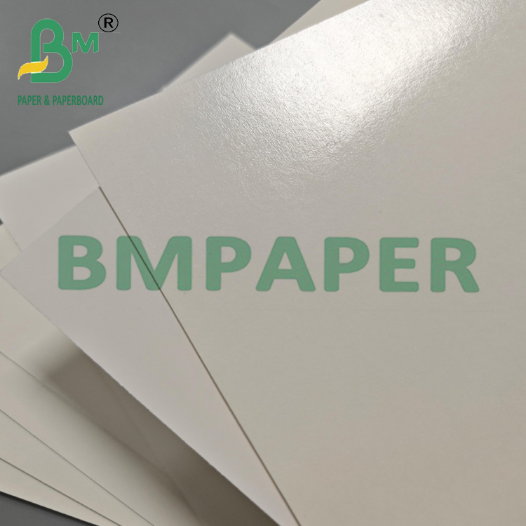 15g PE Coated Good Stiffness White Cardboard For Frozen Food Packaging