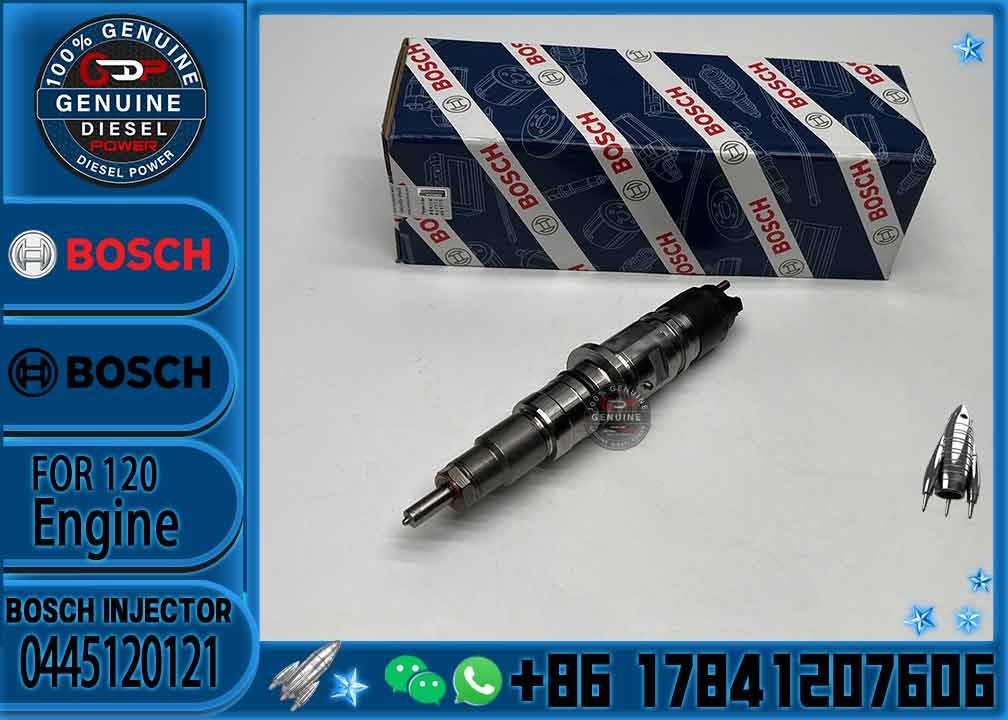 Common Rail Fuel Injector 0445120121 FOR BOSCH Diesel Injector 0986AD1047 Cummins 4940640 0 445 120 121