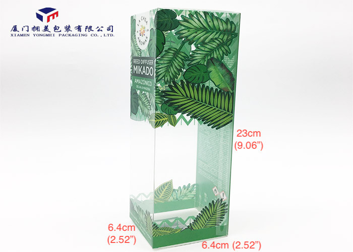Home Fragrance Clear Plastic Box Packaging 0.3mm Material Thickness OEM / ODM