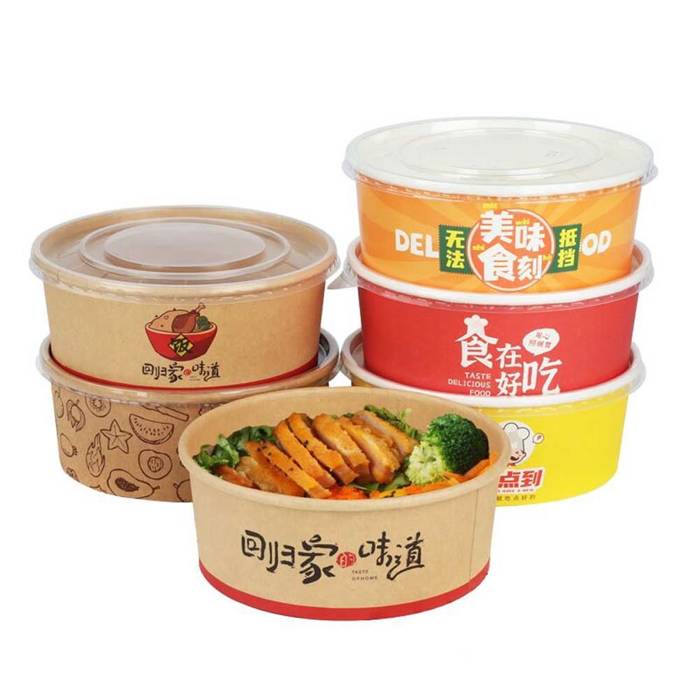 70 Pcs/Min 140-350g/M2 Craft Paper Bowl Making Machine PLC Control