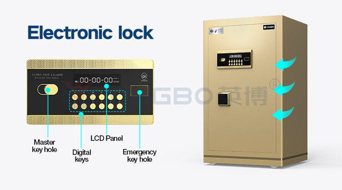 Electronic Lock Smart Safe Box For Office Security YB/N7-80