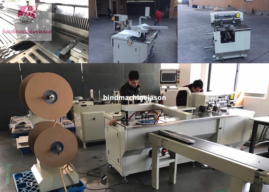 Wire o closing machine with hole punching function PBW580 for calendar