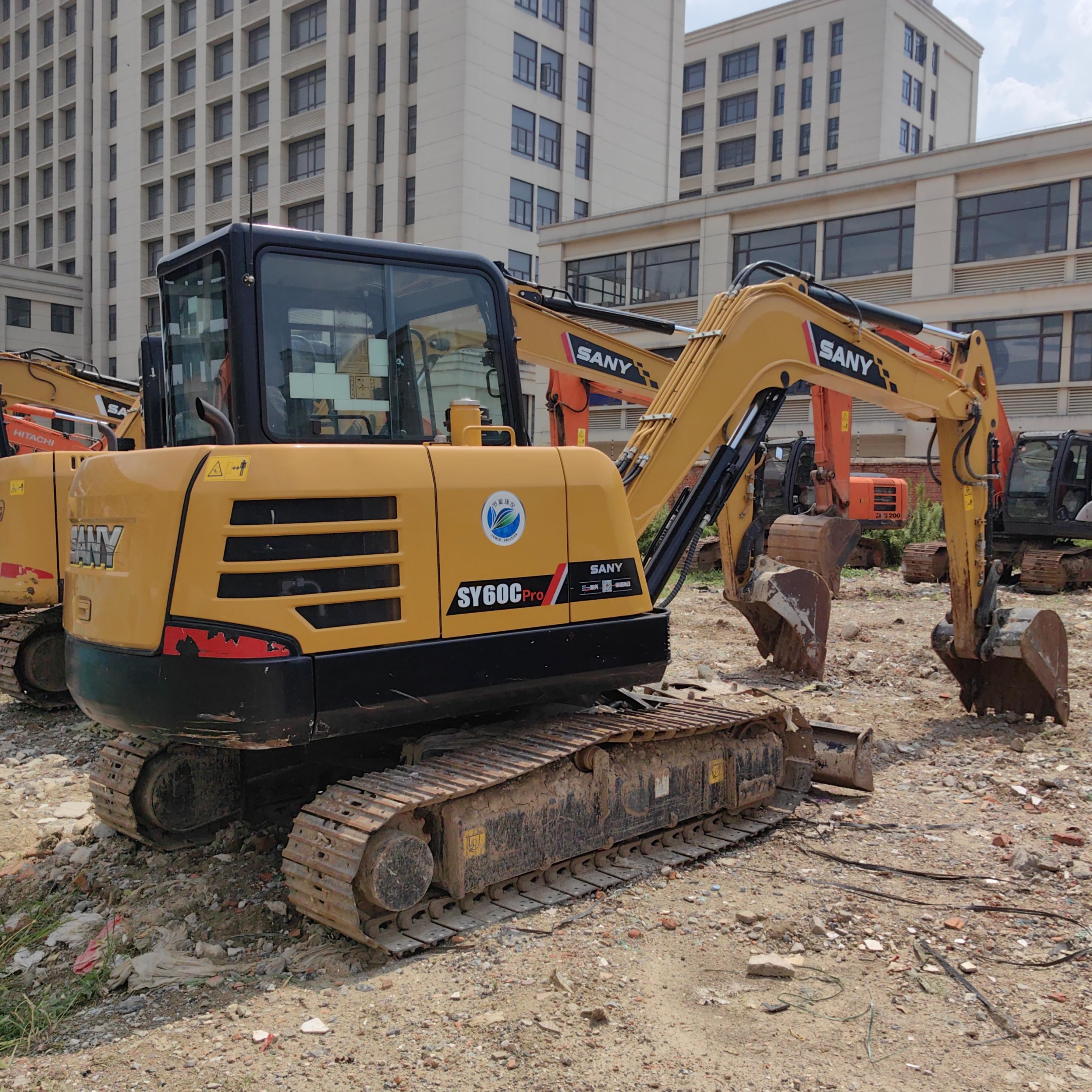 China Original Used Sany 6ton Equipment Middle Excavator For Sany SY60