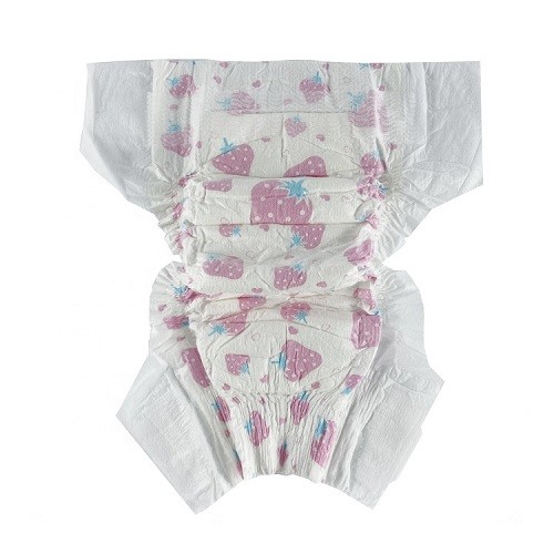 Wood Pulp Mixed SAP Soft Baby Diaper S M L XL For Both Boys And Girls