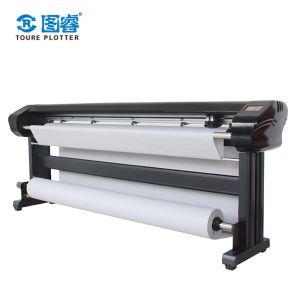 China Textile / Fabric Digital Plotter Printer With Double HP45 Ink Cartridges on sale